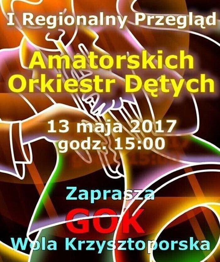 Już w sobotę I Regionalny Przegląd Amatorskich Orkiestr Dętych