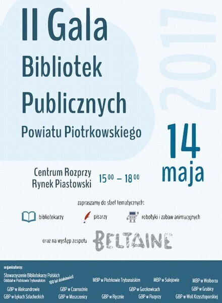 Biblioteki będą mieć swoją galę