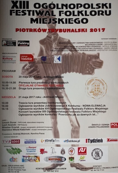 Kolejny Festiwal Folkloru Miejskiego już wkrótce