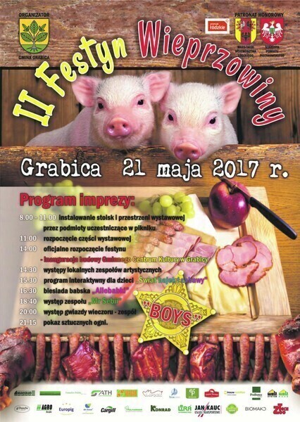 Grabica zaprasza na II Festiwal Wieprzowiny