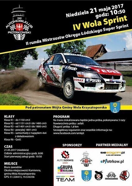 Wola Sprint już w niedzielę