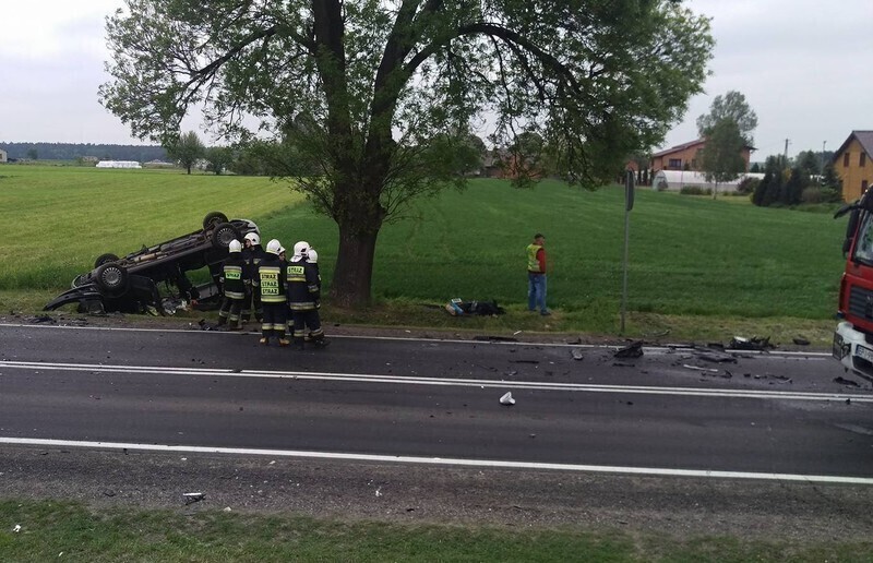 Zdjęcie 4: Cztery osoby ranne w wypadku w Korytnicy