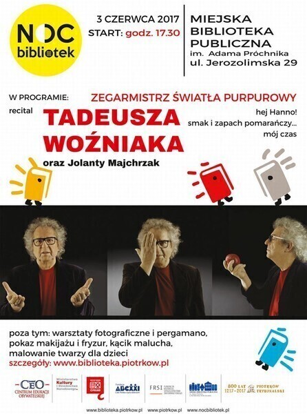 Noc Bibliotek z Tadeuszem Woźniakiem