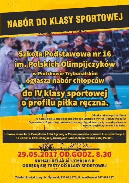 W Piotrkowie będą szkolić przyszłych mistrzów. Rusza nabór