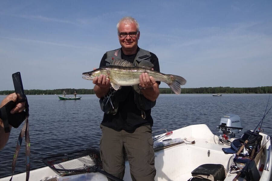 Pogoda dopisała z rybami było gorzej