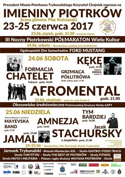Imieniny Piotrków już w ten weekend