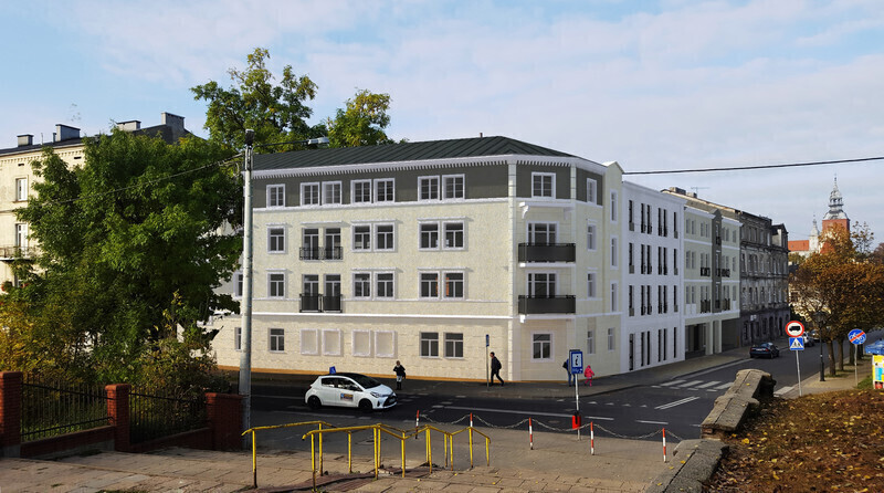 Nowa kamienica na starówce