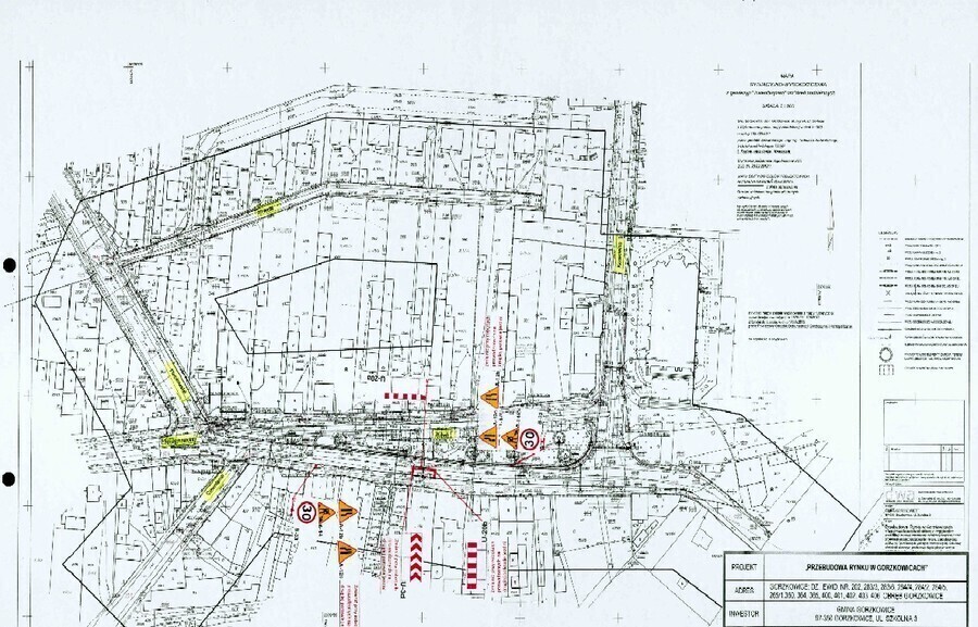 Od czwartku utrudnienia na gorzkowickim Rynku
