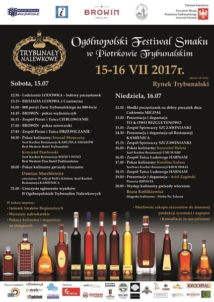 Trybunały Nalewkowe już w sobotę