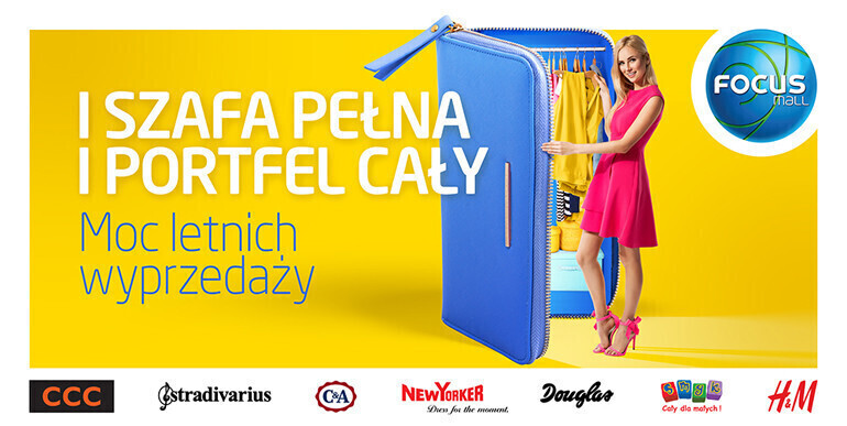 Moc letnich wyprzedaży w Focus Mall Piotrków Trybunalski