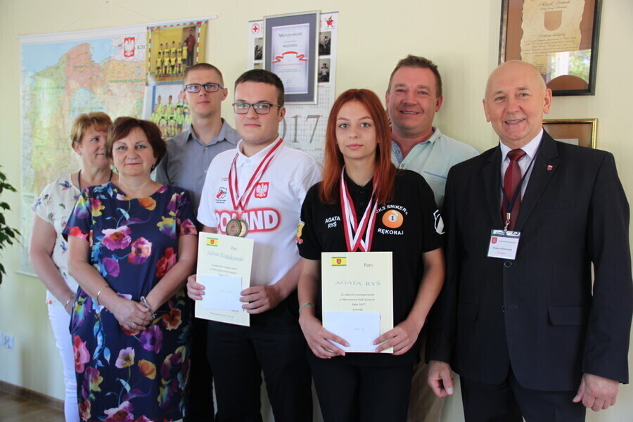 Nagrody Wójta dla młodych bilardzistów