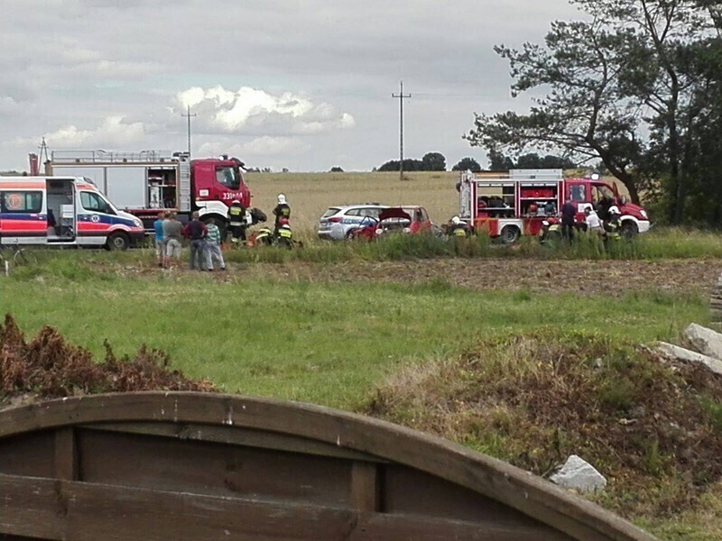 Pijany wjechał do rowu. Jedna osoba nie żyje