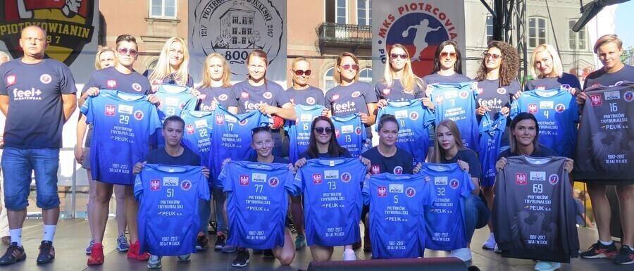 Piotrcovia zaprezentowała się piotrkowianom w Rynku Trybunalskim