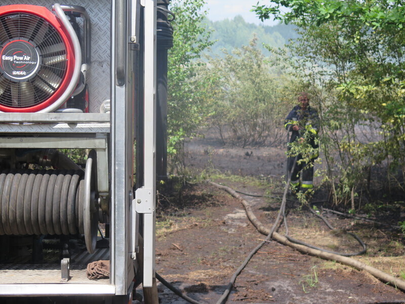 Więcej pożarów. Wszystko przez upał