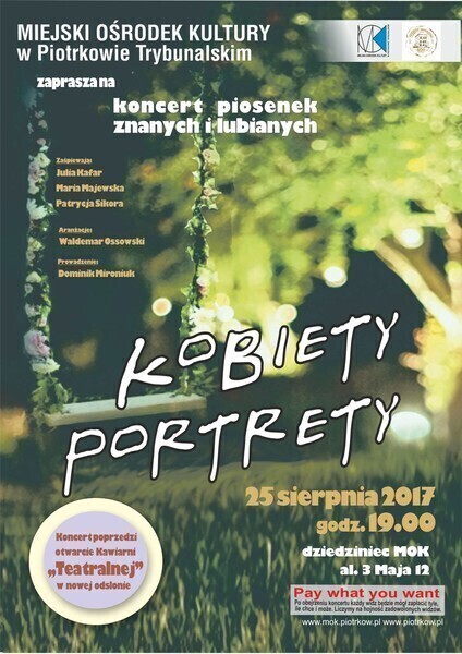 Koncert Kobiety portrety już w piątek