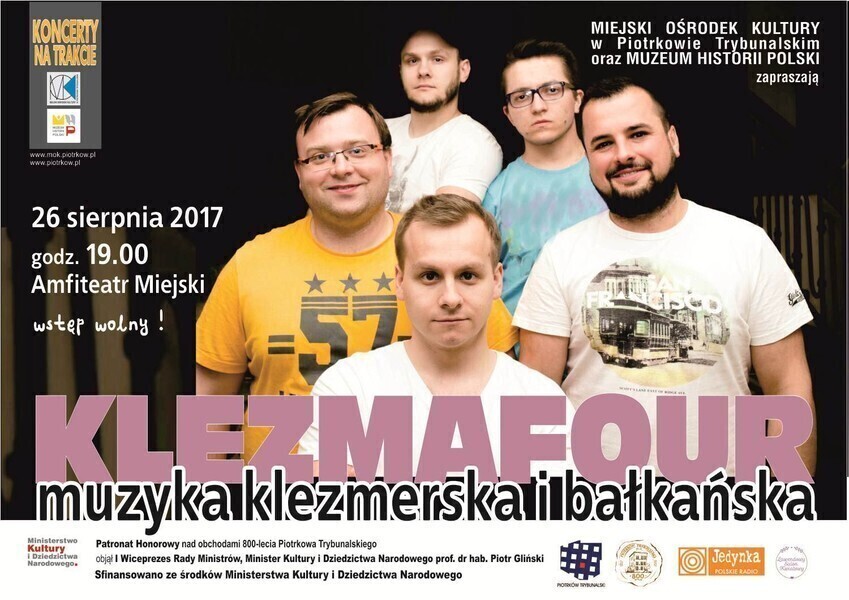 Muzyka klezmerska i bałkańska zabrzmi w amfiteatrze