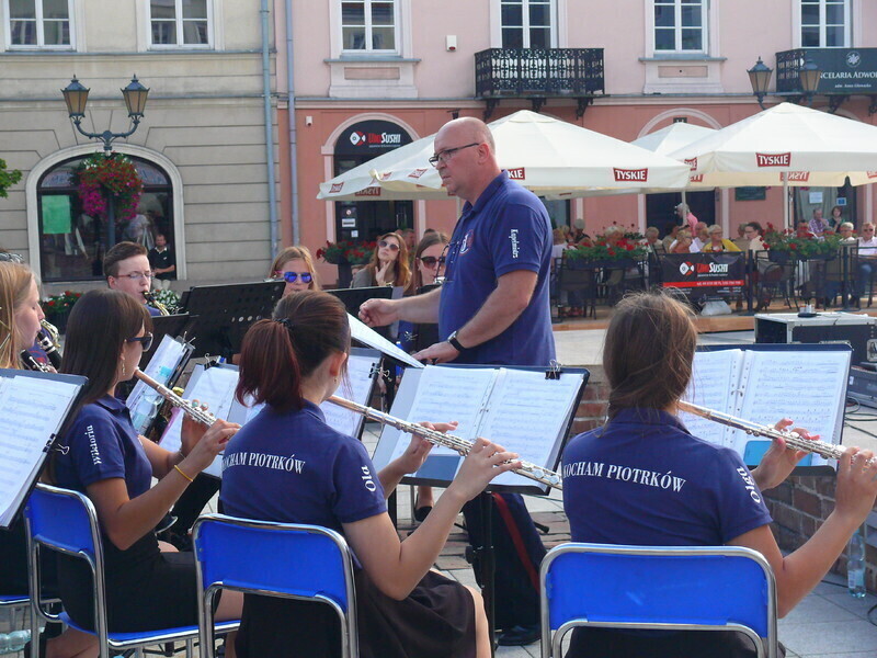 Miejska Orkiestra Dęta zagrała na Rynku