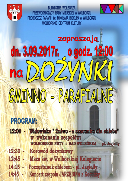 Jarzębina zaśpiewa na dożynkach w Wolborzu