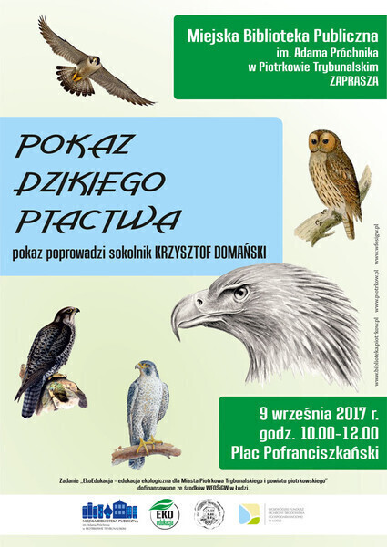 W sobotę pokaz dzikiego ptactwa
