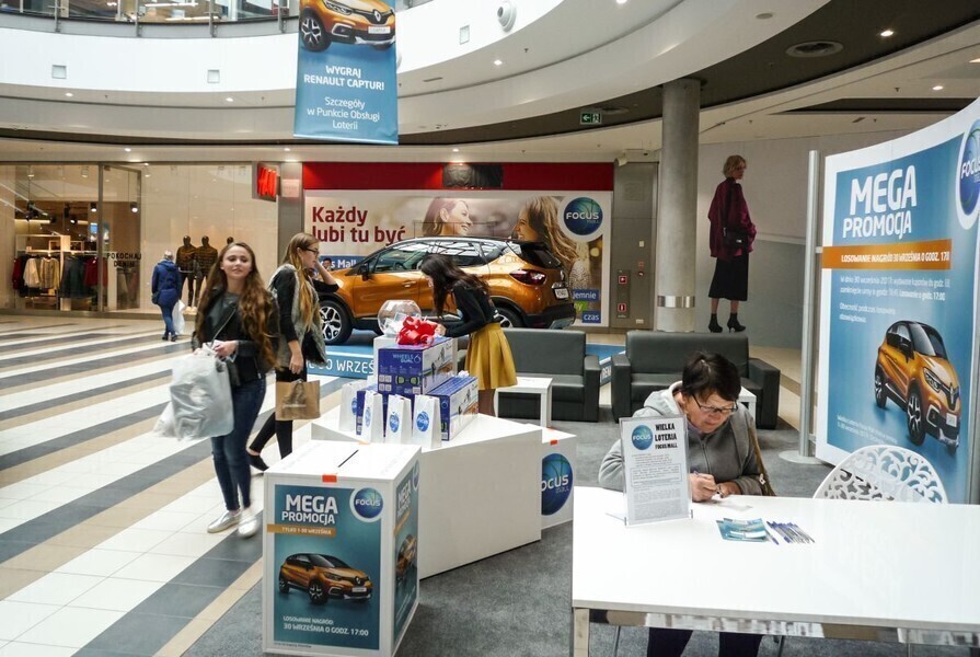 Wygraj renault captur w Focus Mall Piotrków Trybunalski