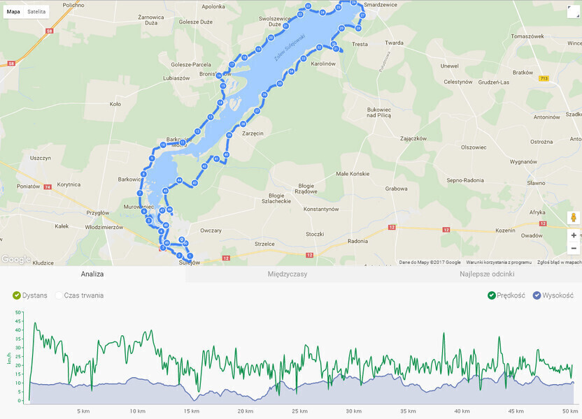 Prawie 500 uczestników IV Maratonu wokół Zalewu Sulejowskiego