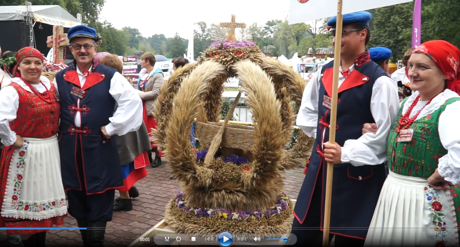 Dożynki Prezydenckie w Spale