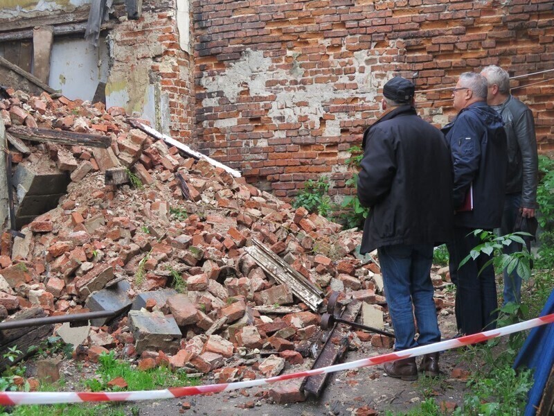 Przy Pereca doszło do katastrofy budowlanej