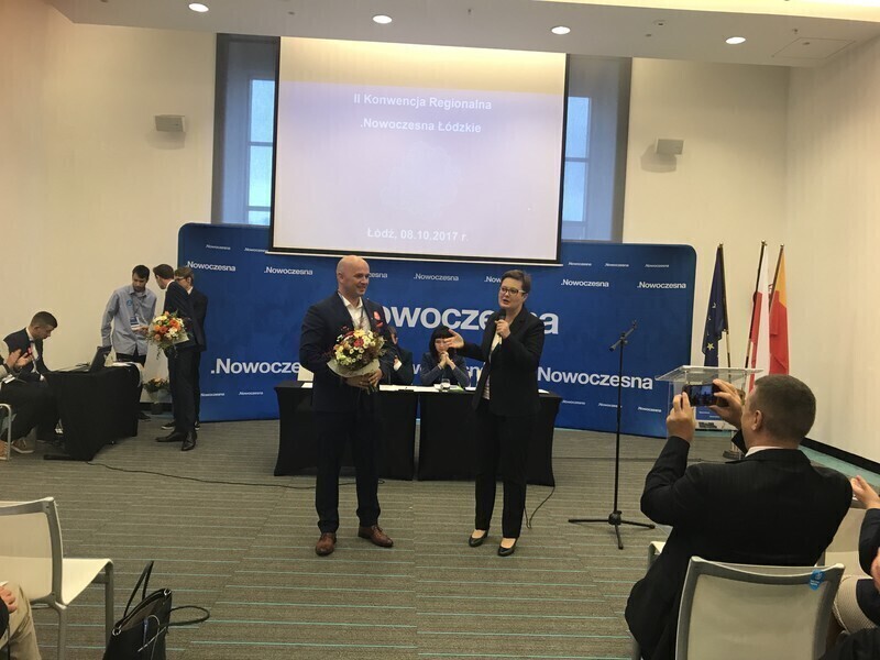 Nowy wiceprzewodniczący Nowoczesnej na region łódzki