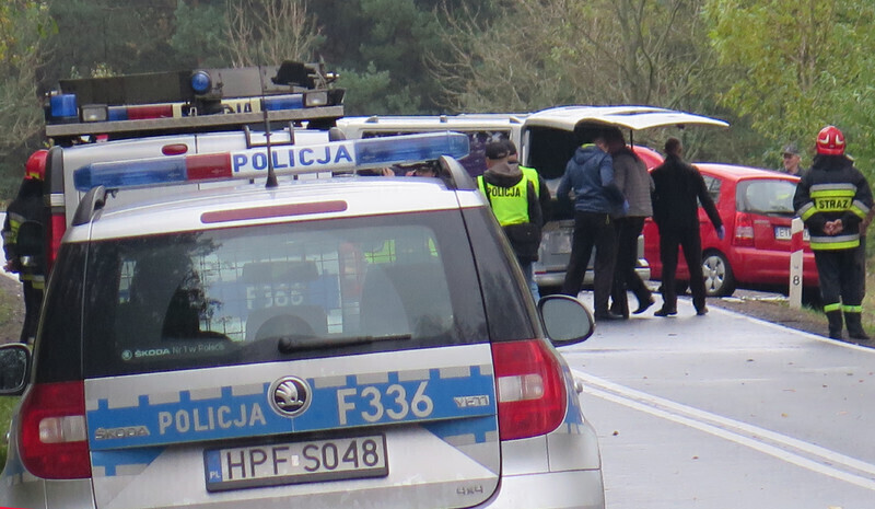 Zdjęcie 4: Dwie osoby zginęły na DK 48 