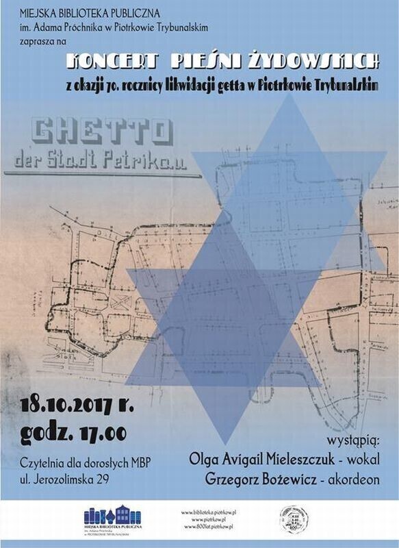Żydowskie pieśni w Miejskiej Bibliotece Publicznej
