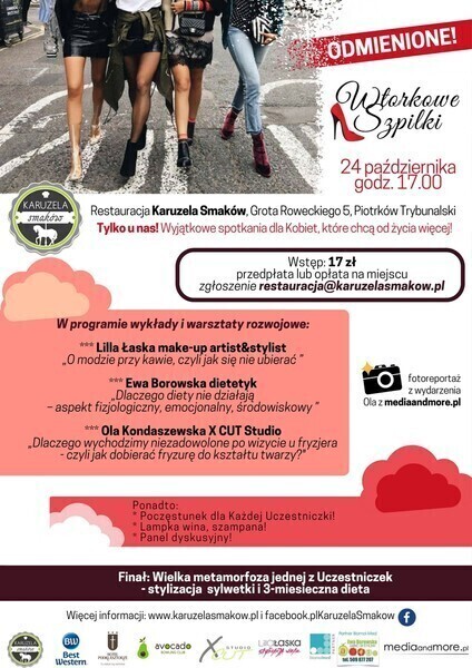 Wtorkowe Szpilki w Karuzeli Smaków