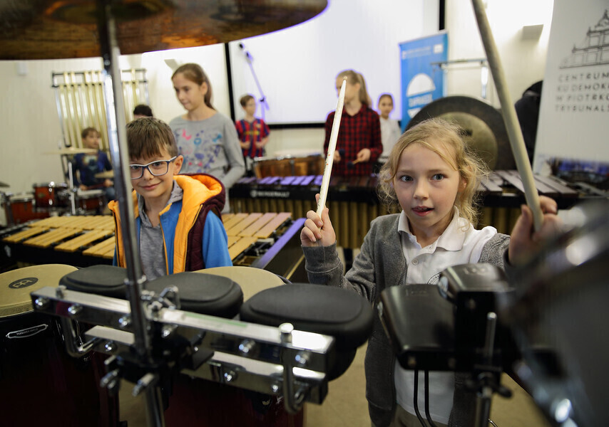 Bęben Show czyli warsztaty perkusyjne z Łódzkim Domem Kultury