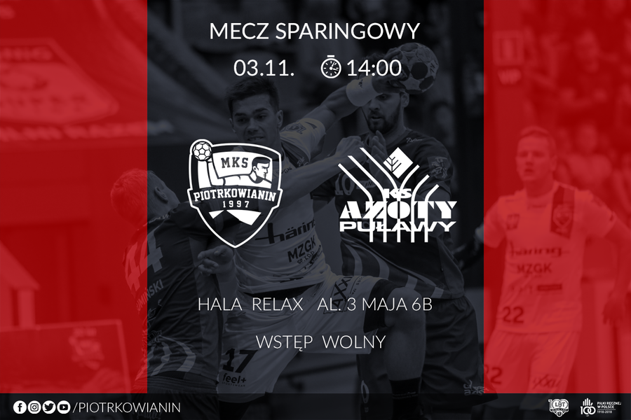 Sparingowy piątek Piotrkowianina Aktualizacja