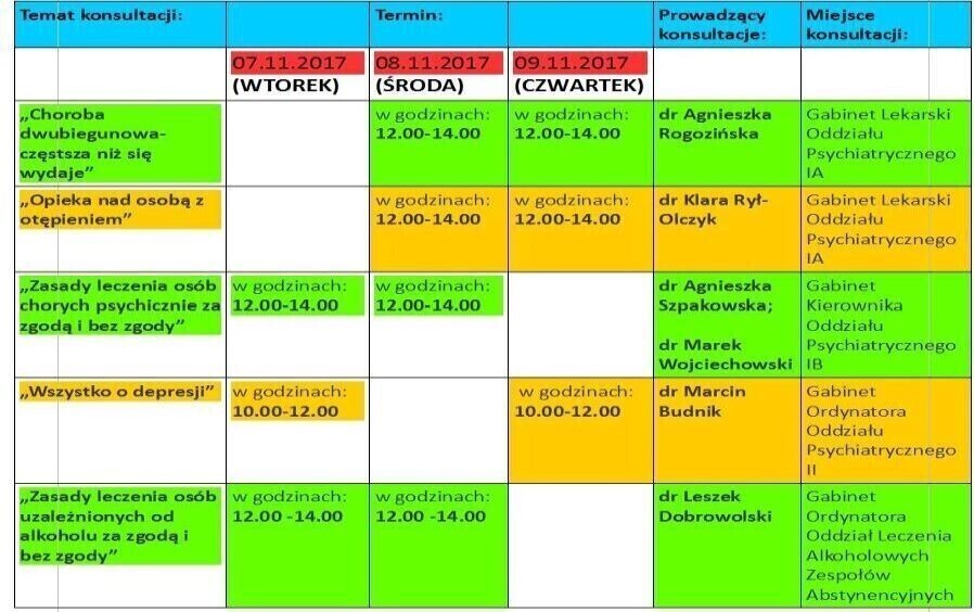 Zadbaj o zdrowie psychiczne. Bezpłatne spotkania ze specjalistami