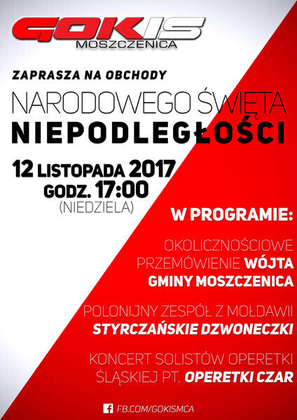 Koncert z okazji 99. Rocznicy Odzyskania Niepodległości