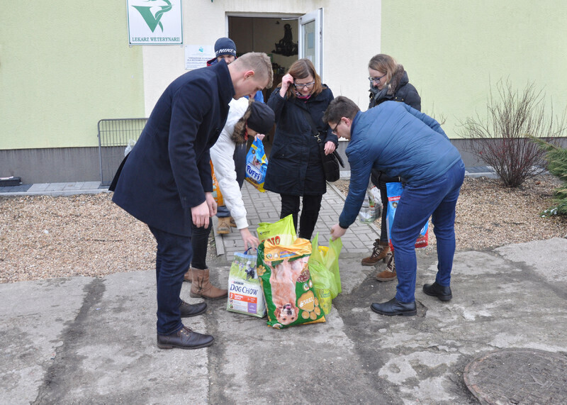 Wigilia dla zwierząt w piotrkowskim schronisku