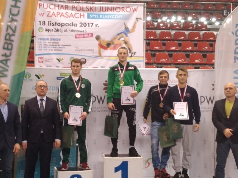 Jedyny złoty medal wywalczył Bartosz Skóra Zdjęcia AKS Piotrków Trybunalski
