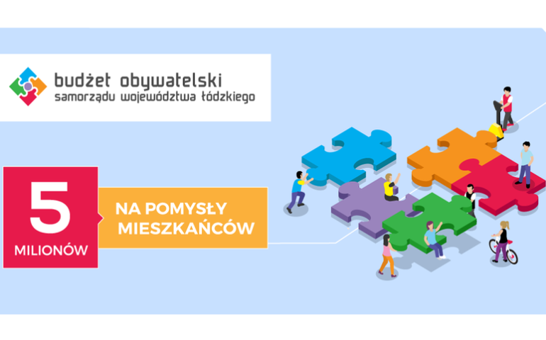 Budżet obywatelski województwa łódzkiego. Sprawdź które projekty wygrały