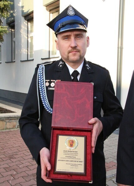 Najlepszy krwiodawca w województwie