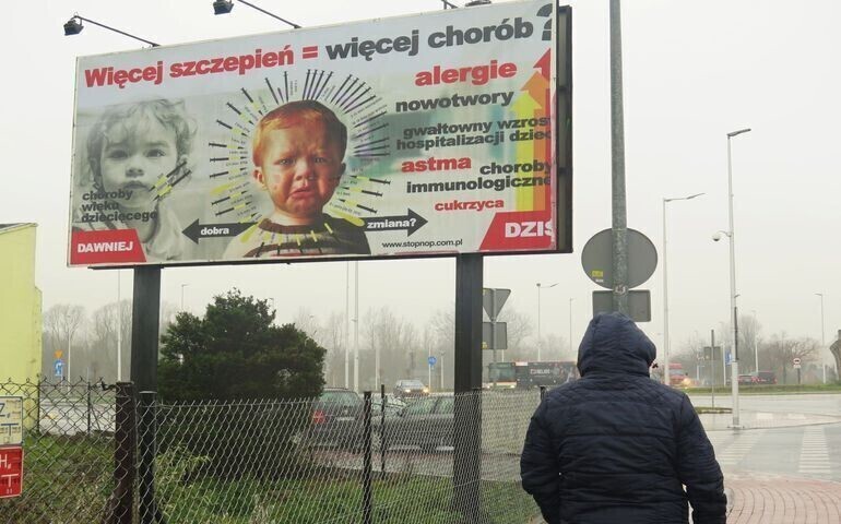 Więcej szczepień - więcej chorób Kampania Stop NOP także w Piotrkowie