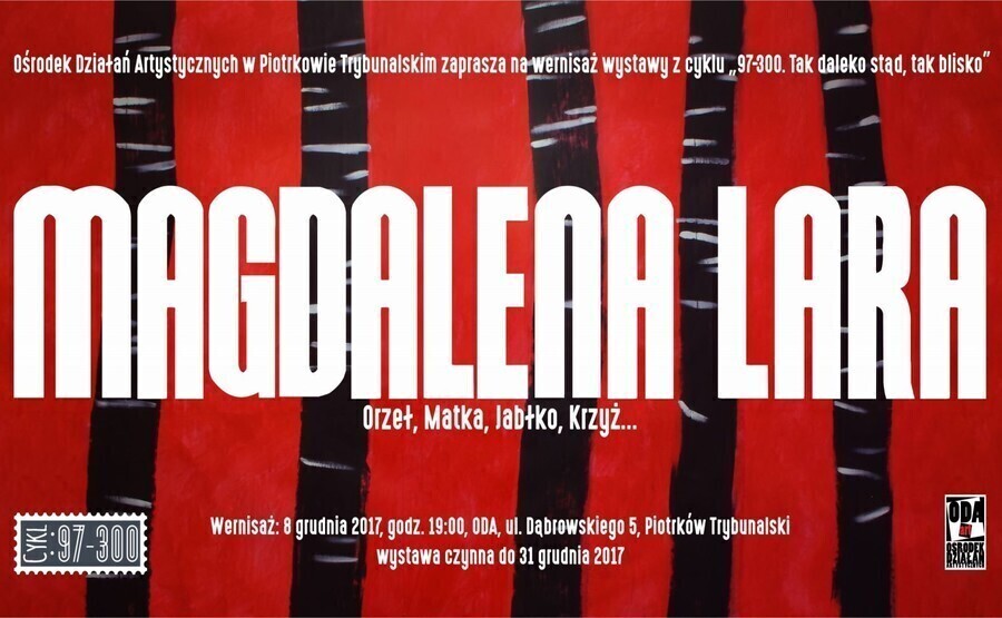 Orzeł Matka Jabłko Krzyż - wystawa w Ośrodku Działań Artystycznych