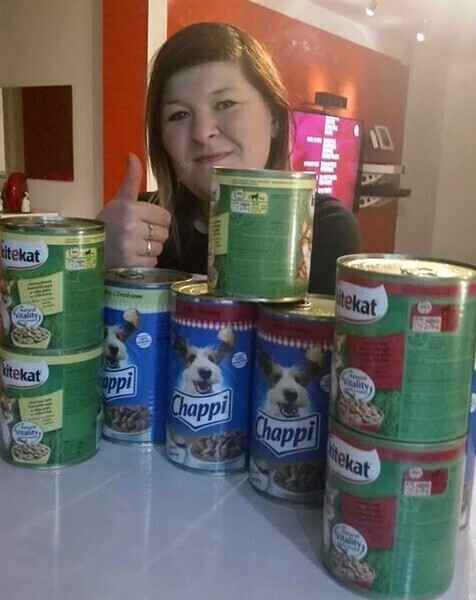 Kibice wspierają Wigilię dla zwierząt