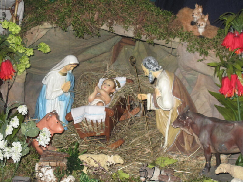 Dwie szopki u ojców Bernardynów