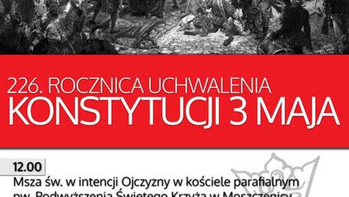 Święto Konstytucji 3 Maja w Moszczenicy