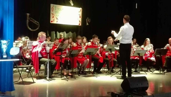 „Dęciaki” zagrały w Woli Krzysztoporskiej