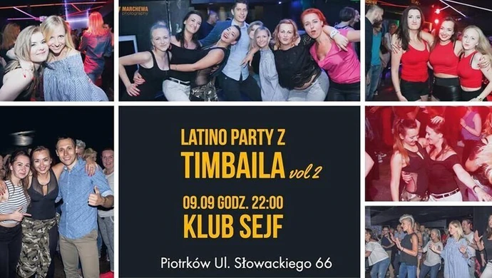 Pożegnanie wakacji w stylu latino. Z Timbailą