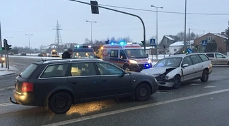 Kolejna kraksa w Piotrkowie