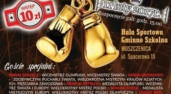 Tym razem skrzyżują rękawice w Moszczenicy
