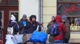 Filmowcy od rana pracują na Rynku Trybunalskim