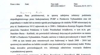 IPN nie potwierdza doniesień piotrkowian